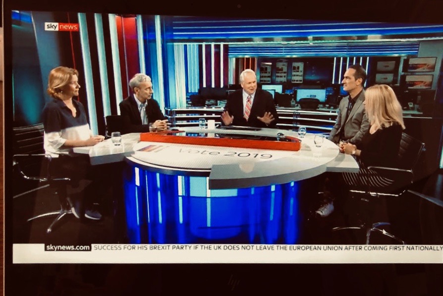 Adam Boulton on Sky news: Debate with EU correspondents
