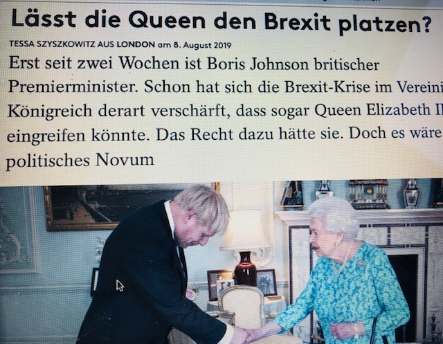 Lässt die Queen den Brexit platzen?
