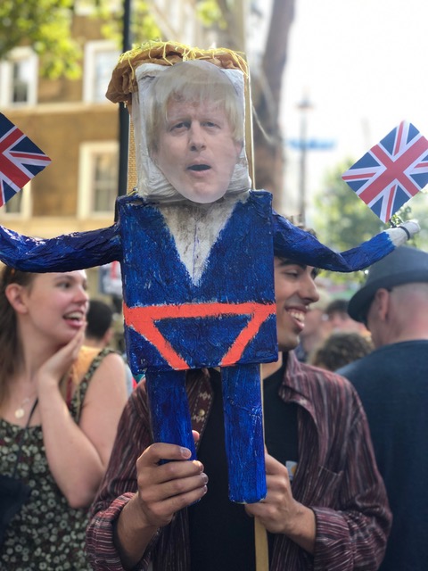 Opfert Boris Johnson für den Brexit das Vereinigte Königreich?