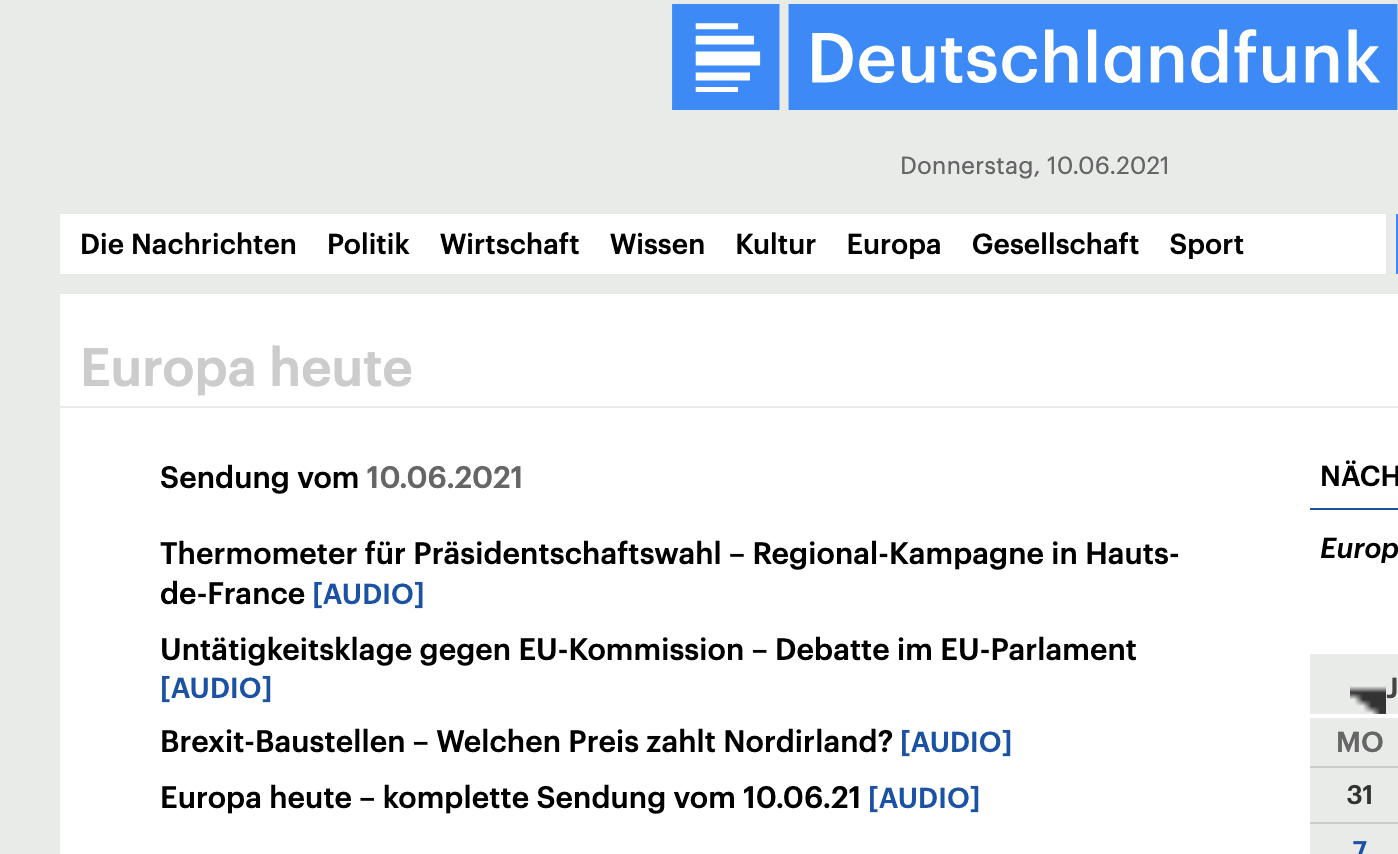 Baustelle Brexit - Deutschlandfunk